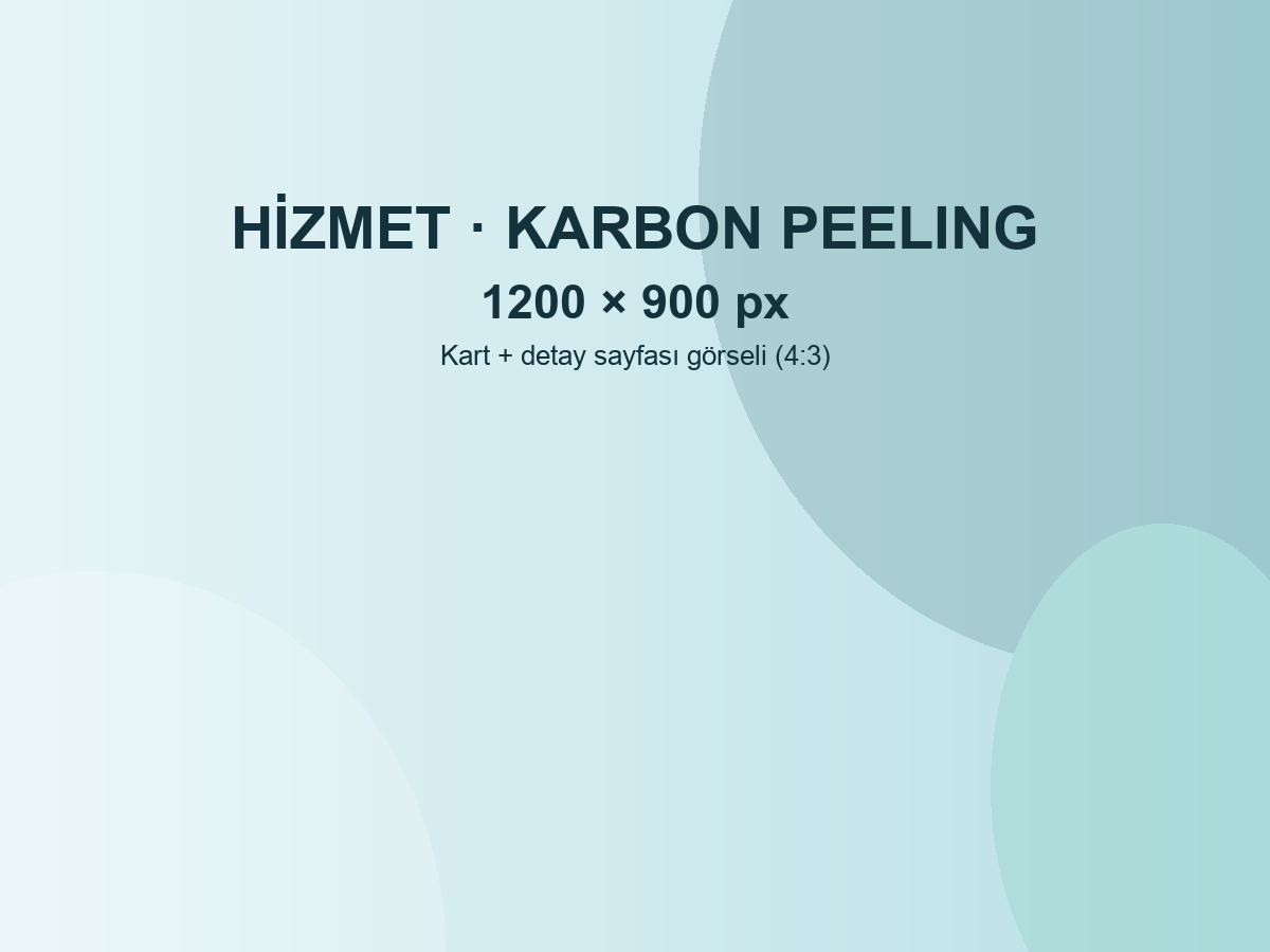 Karbon peeling