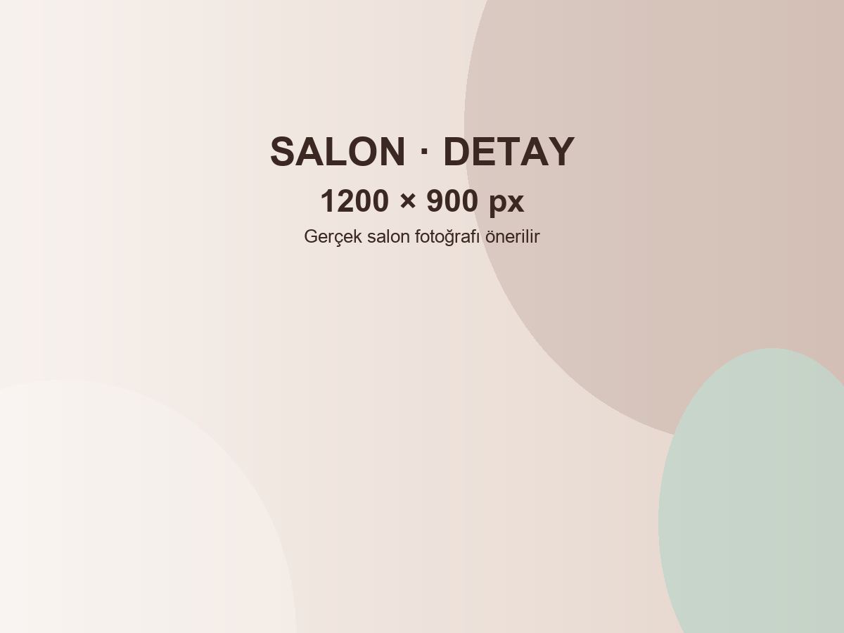 Salon detay
