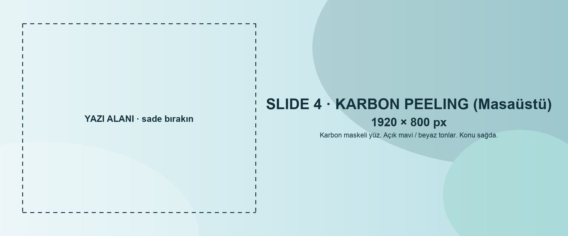 Karbon peeling cilt bakımı